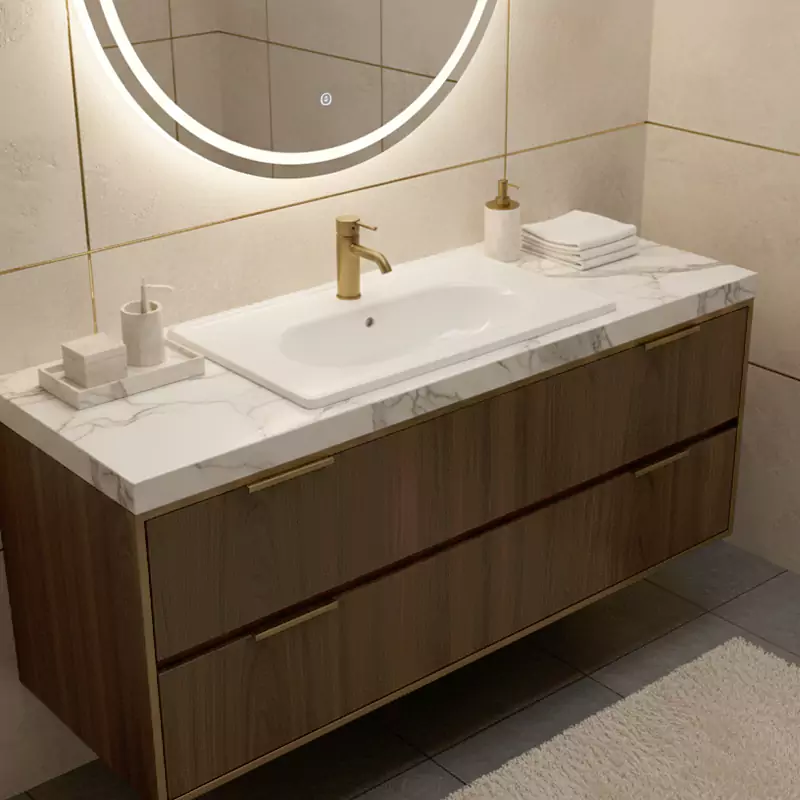 روشویی روکابینتی مروارید مدل دسپینا 80