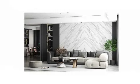 اسلب پرنیان طرح بوک مچ ساکسس کلکته سفید نانو پولیش سایز 270*120