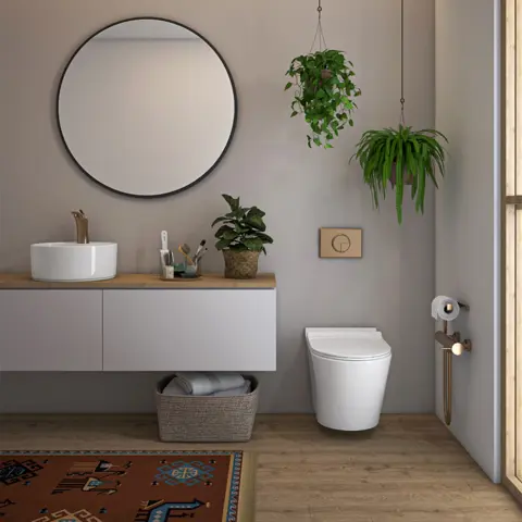 توالت فرنگی وال هنگ کرد مدل کانسپت