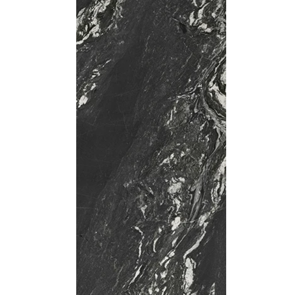 اسلب مهسرام طرح آیرون مشکی پولیش کد P7010 سایز 240*120