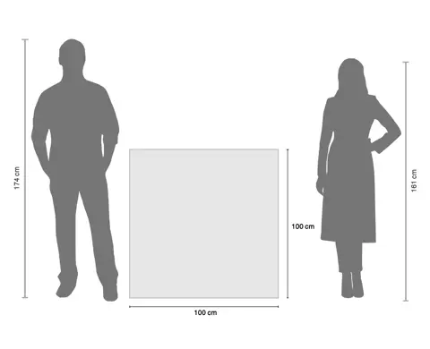 سرامیک ایفا سرام برند میلان طرح سنتوس طوسی تیره مات سایز 100*100