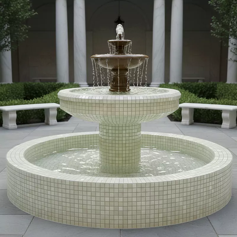 کاشی استخری ایلدیز برند میراک طرح لوستر صدفی کد 5020 سایز 2/5*2/5