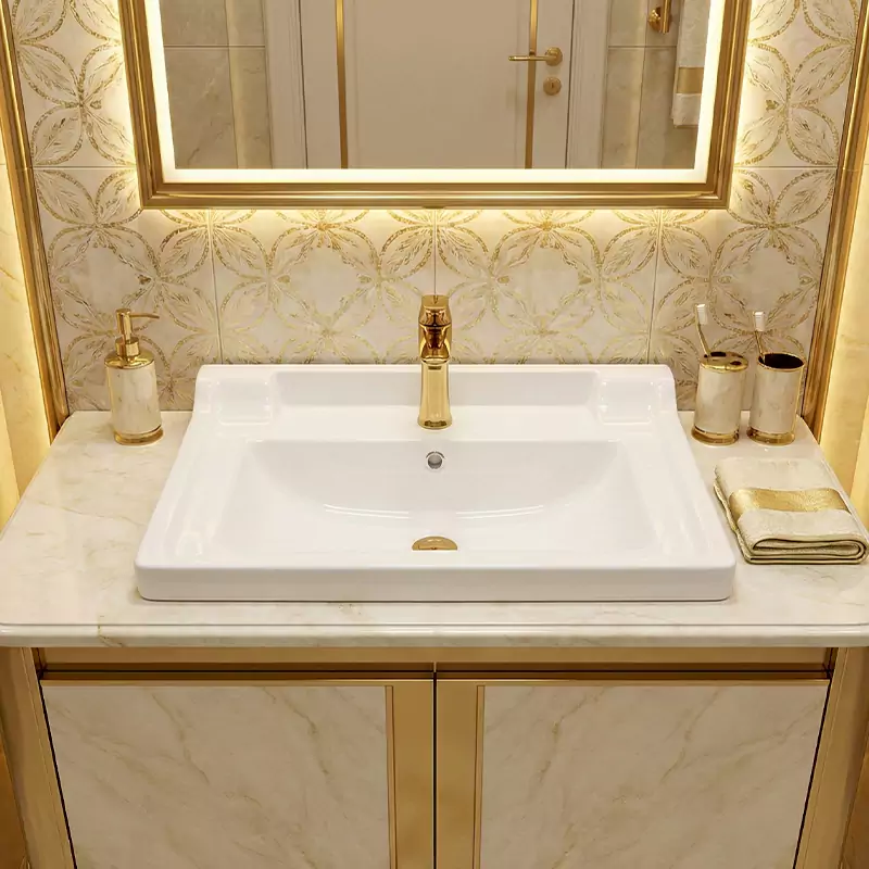 روشویی روکابینتی مروارید مدل تانیا 80