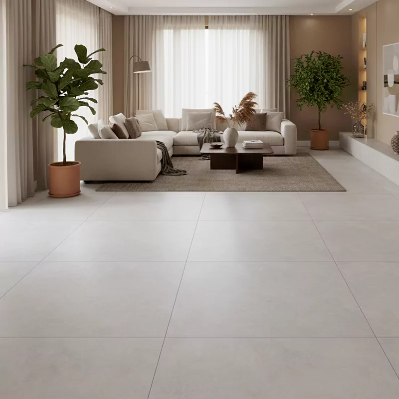 پرسلان صبا طرح راکفورد طوسی مات سایز 80*80