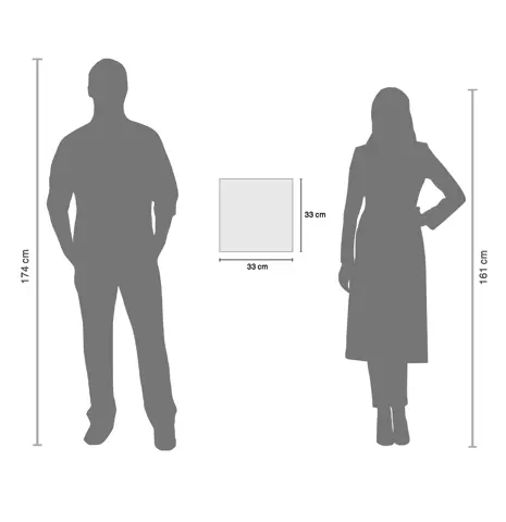پرسلان مرجان ضد اسید خاکستری مات کد 1824 سایز 33*33
