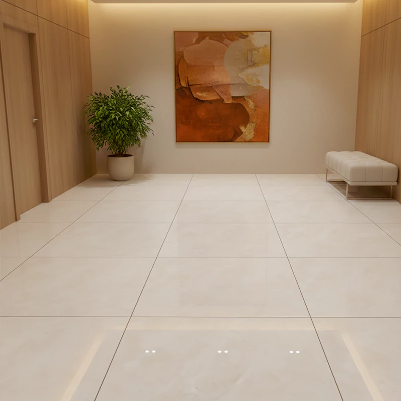 سرامیک الوند طرح کاپری بژ براق سایز 60*60