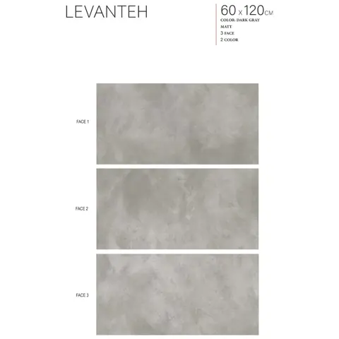 پرسلان الوند طرح لوانته طوسی تيره مات سایز 120*60