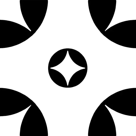 کاشی سرام آرا برند آرژنا طرح نانگا سفید مشکی دکور مات سایز 15*15