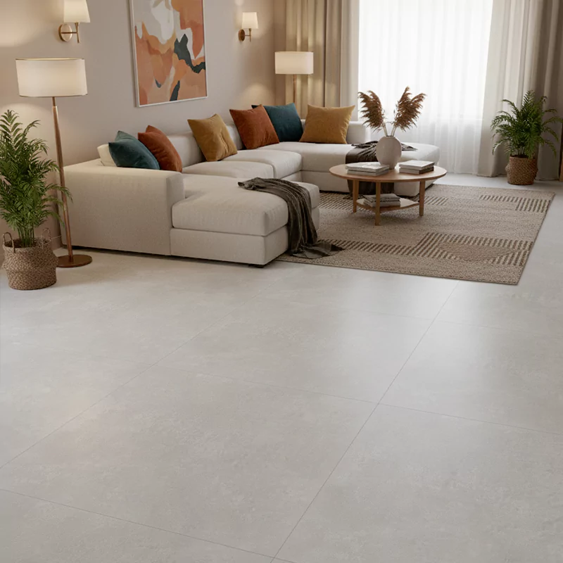 پرسلان ایفا سرام برند میلان طرح نوادا نقره ای مات سایز 120*120