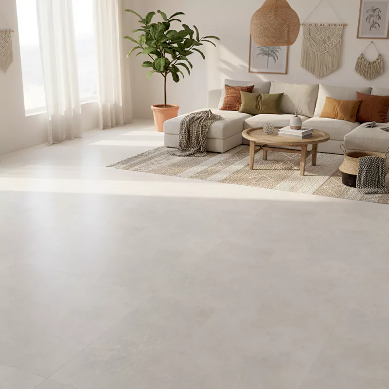 پرسلان صبا طرح سایمون طوسی روشن مات سایز 80*80