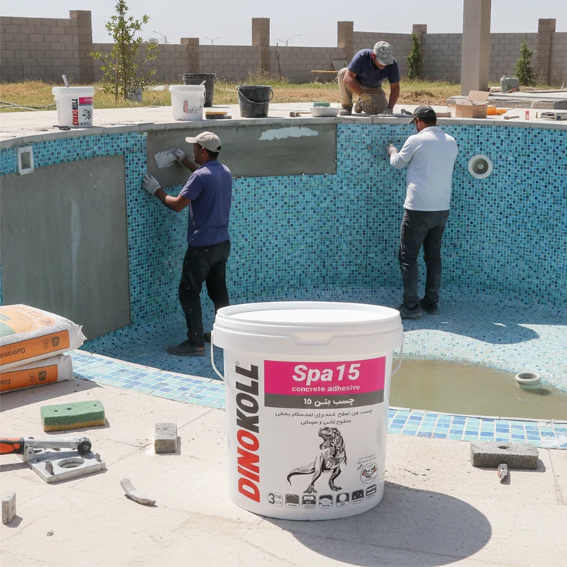 چسب بتن Spa 15 دینوکل 3 کیلوگرم