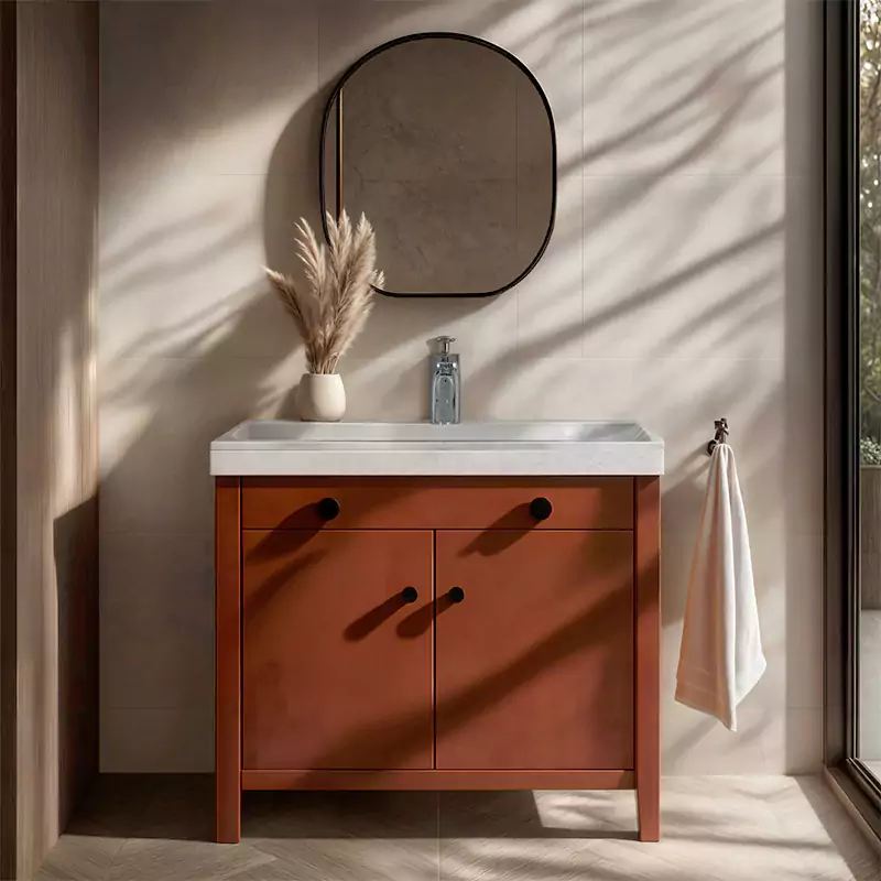 روشویی روکابینتی پارس سرام مدل السا 70