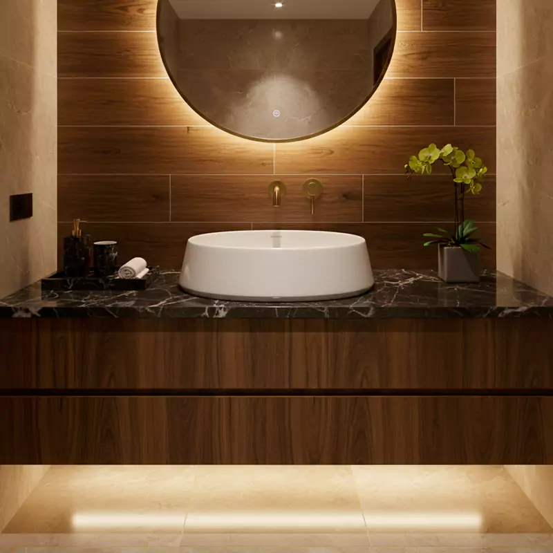 روشویی روسنگی مروارید مدل رومینا 52