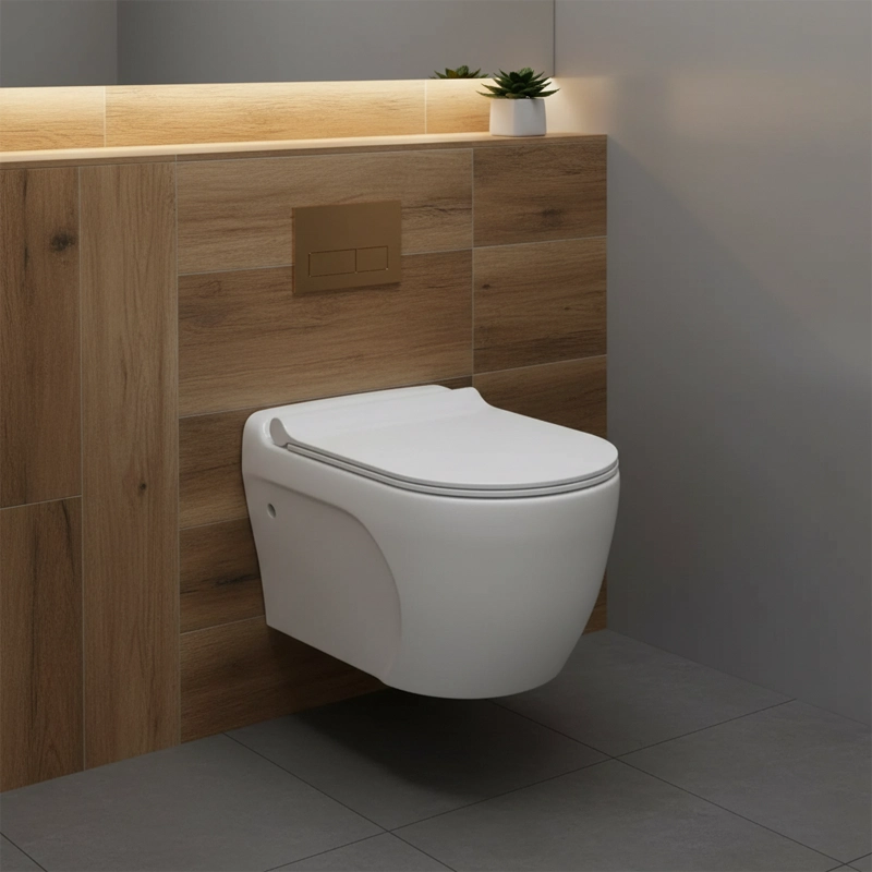 توالت فرنگی وال هنگ پارس سرام مدل ستیا