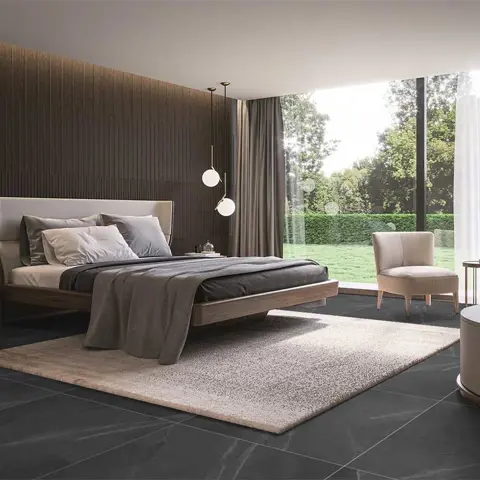 سرامیک ایفا سرام برند میلان طرح الکترا طوسی تیره پولیش سایز 100*100