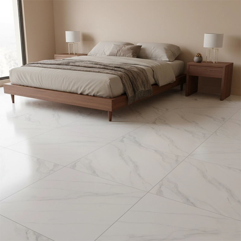 سرامیک سرام نگار طرح دیاموند سفید مات سایز 60*60