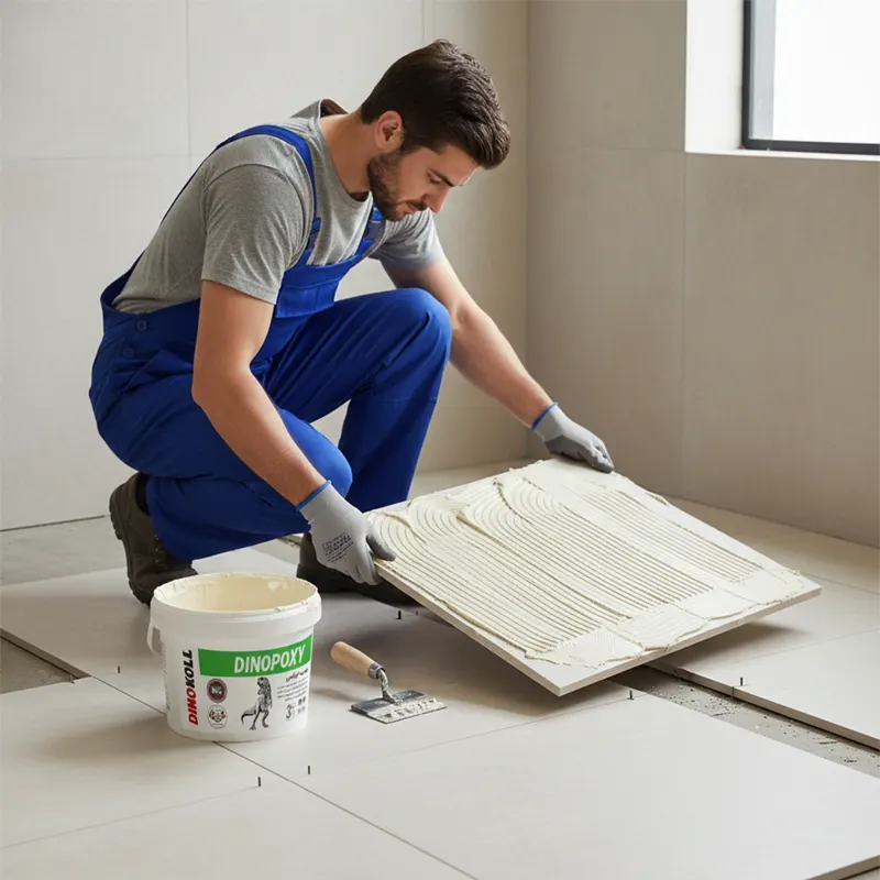 چسب اپوکسی ضداسید دینوکل 3 کیلوگرم
