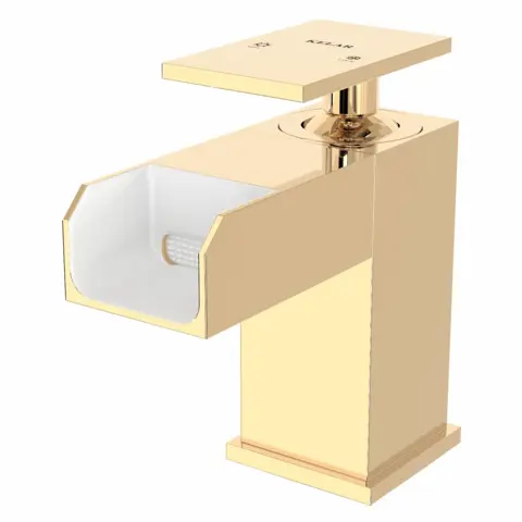 شیر روشویی آبشاری کلار مدل فلت