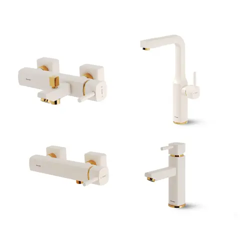 ست شیرآلات شودر مدل یونیک