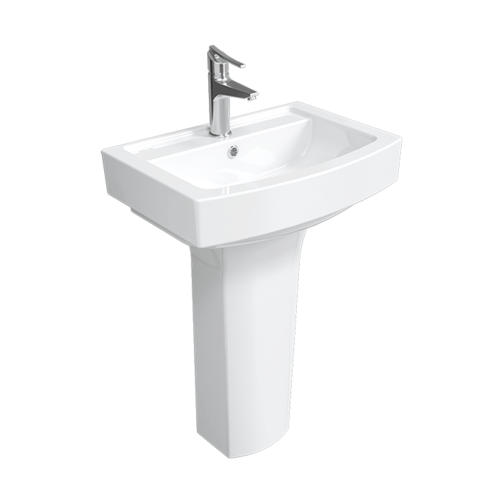 روشویی پایه دار کرد مدل دافنه 60 روشویی پایه دار کرد مدل دافنه 60