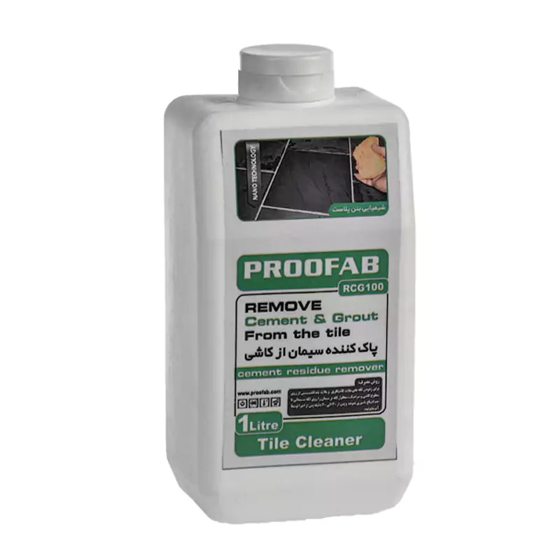 محلول پاک کننده گچ و سیمان پروفاب کد RCG100