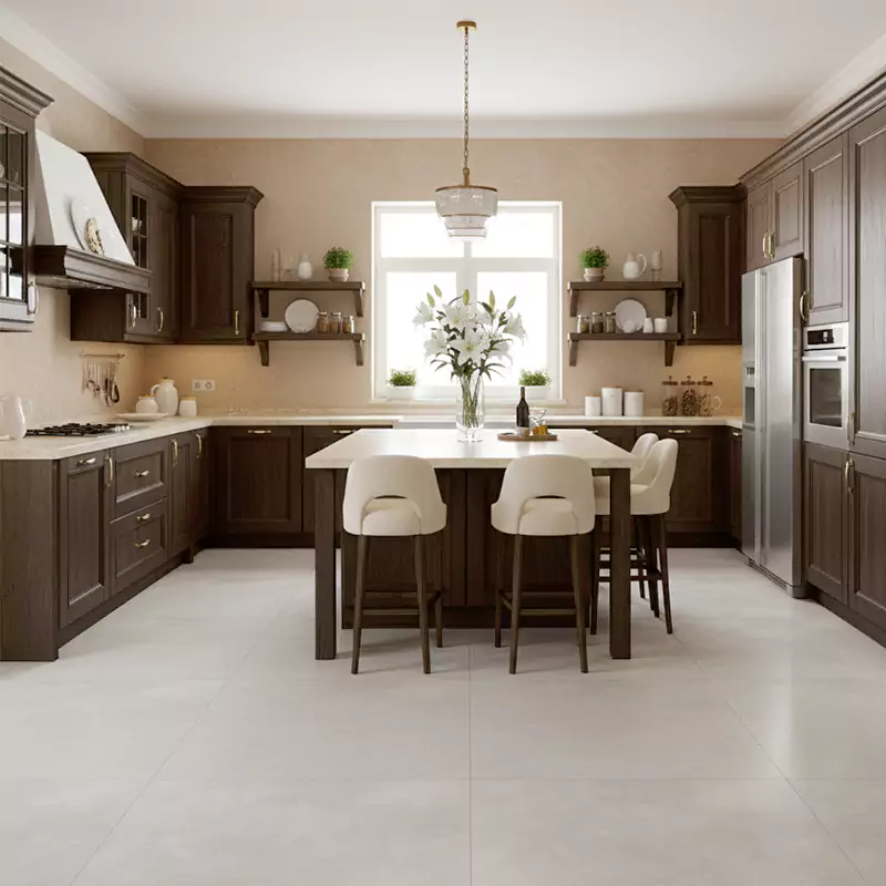 پرسلان الوند طرح لوانته طوسی روشن مات سایز 100*100