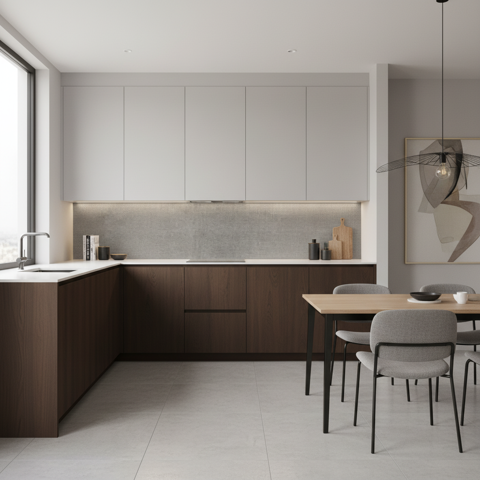 سرامیک سرام نگار طرح لینز طوسی مات سایز 120*60