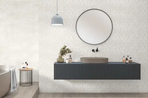 سرامیک سرام نگار طرح کلای کرم مات سایز 90*30