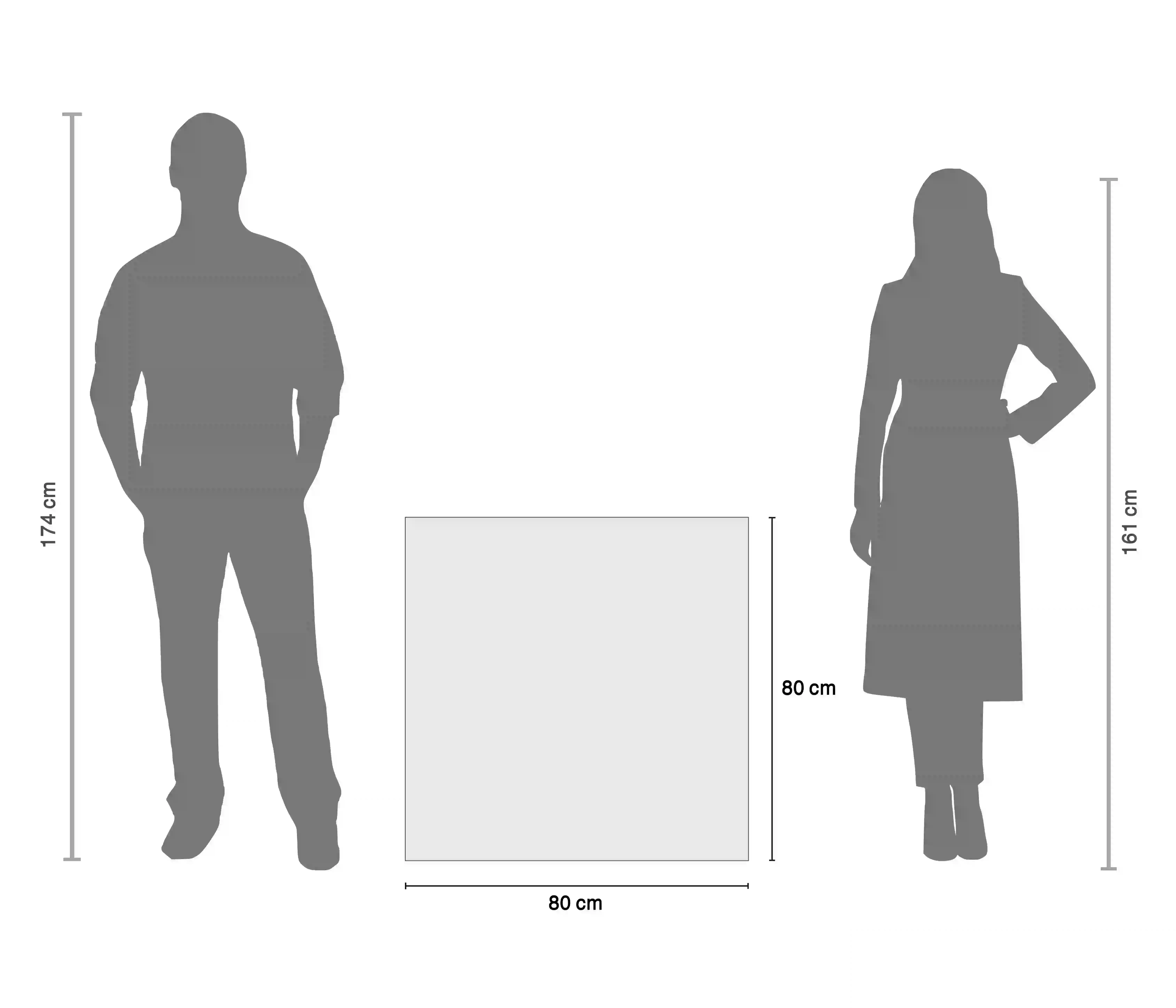پرسلان الوند طرح بلانش طوسی روشن مات سایز 80*80