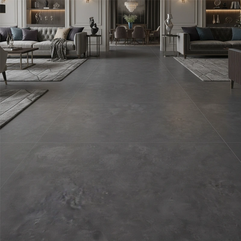 سرامیک سرام نگار طرح مدیسون طوسی تیره مات سایز 100*100