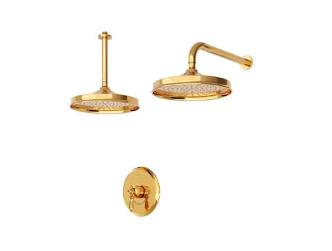 شیر حمام توکار شودر مدل زیگموند تیپ 1 BRASS