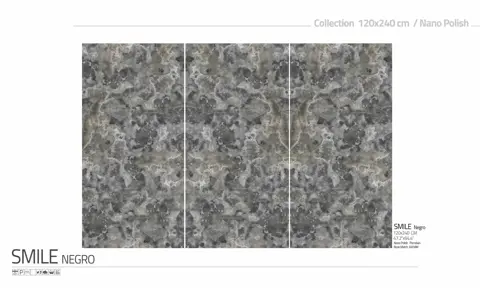 اسلب پرنیان طرح بوک مچ اسمایل نگرو نانو پولیش سایز 240*120