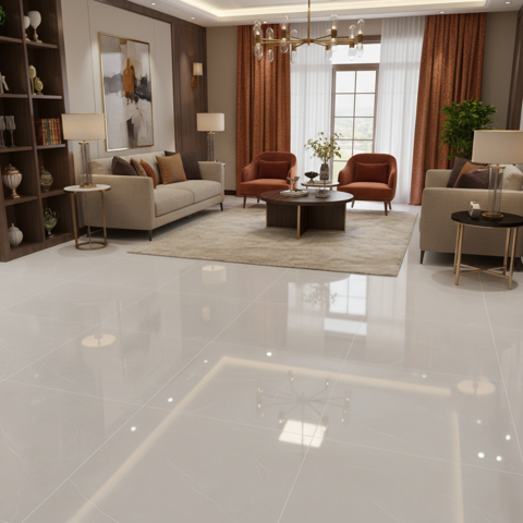پرسلان سعدی طرح اسپارک سفید براق سایز 80*80