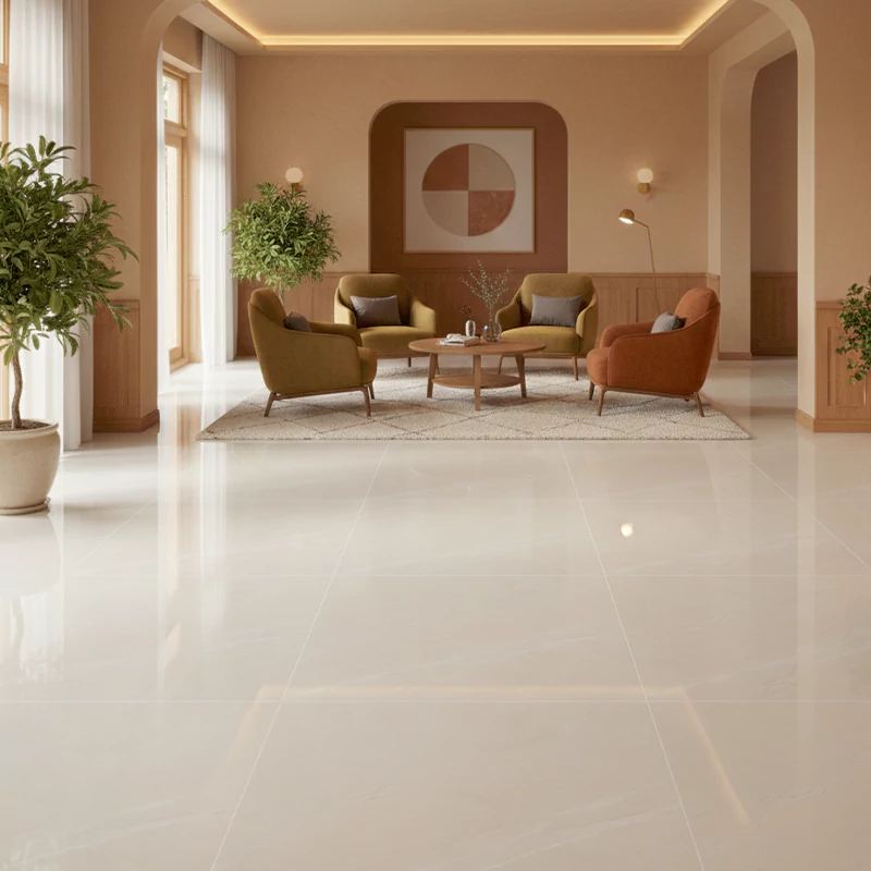 سرامیک ایفا سرام برند میلان طرح الکترا کرم پولیش سایز 100*100