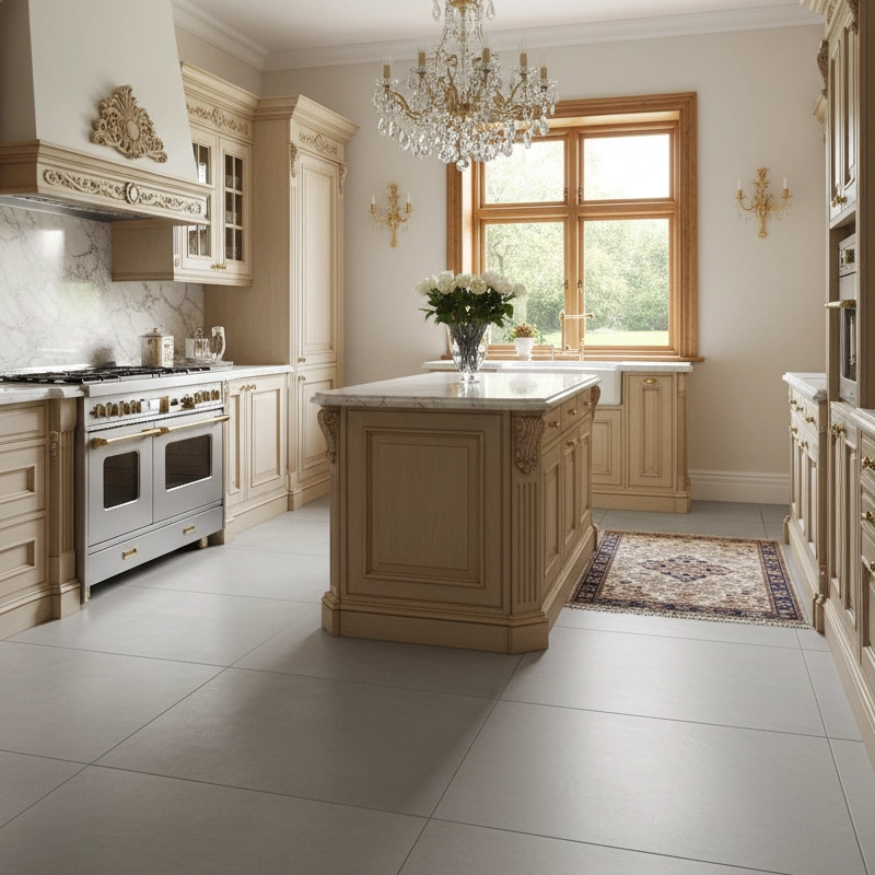 سرامیک سرام نگار طرح ریور طوسی روشن مات سایز 60*60