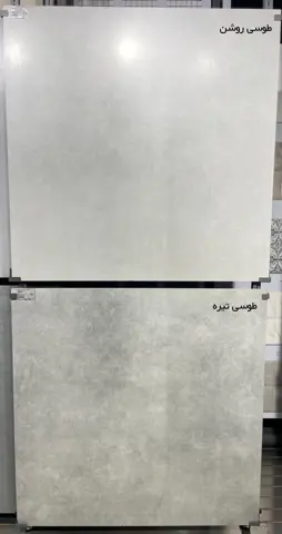 پرسلان صبا طرح میلان طوسی روشن مات سایز 100*100