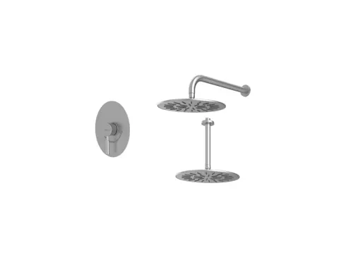 شیر حمام توکار شودر مدل روگن تیپ 1 BRASS