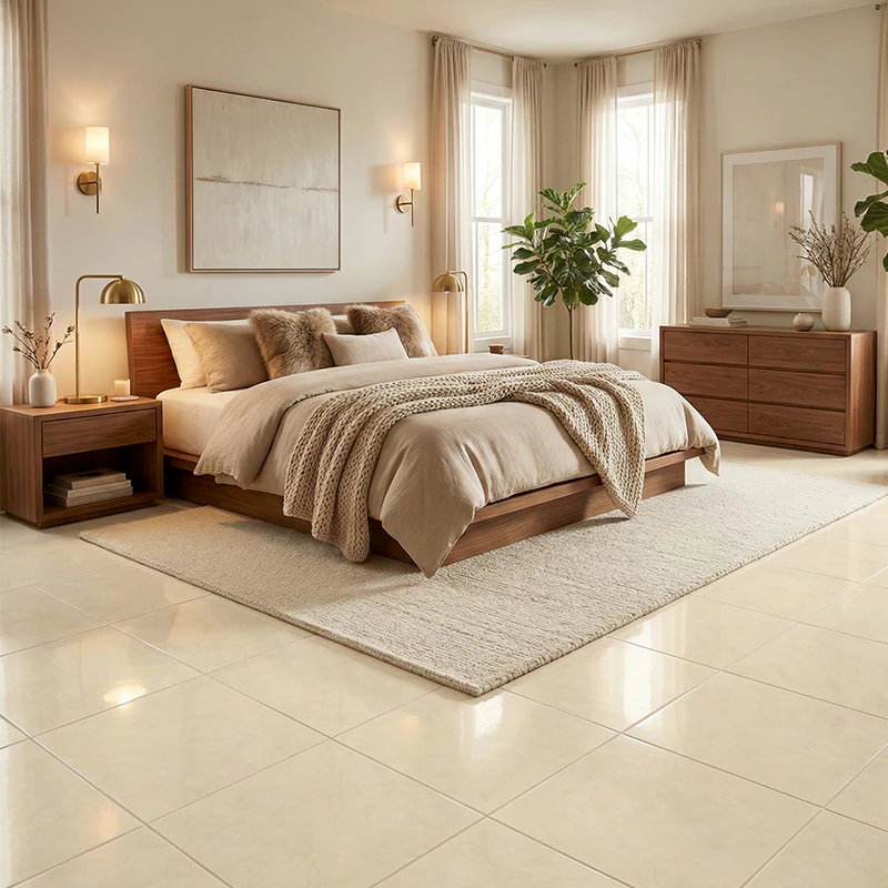 سرامیک الوند طرح اما بژ براق سایز 60*60