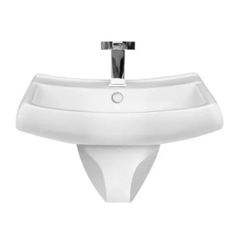 روشویی نیم پایه دار مروارید مدل کاتیا 55 روشویی نیم پایه دار مروارید مدل کاتیا 55