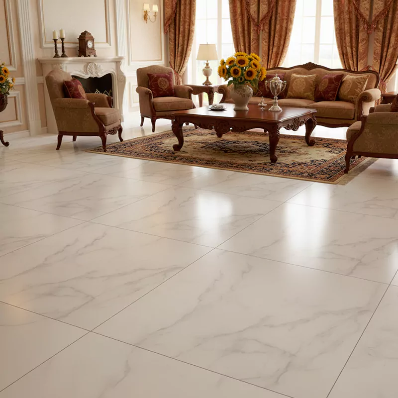 پرسلان صبا طرح کلکته طوسی مات سایز 80*80