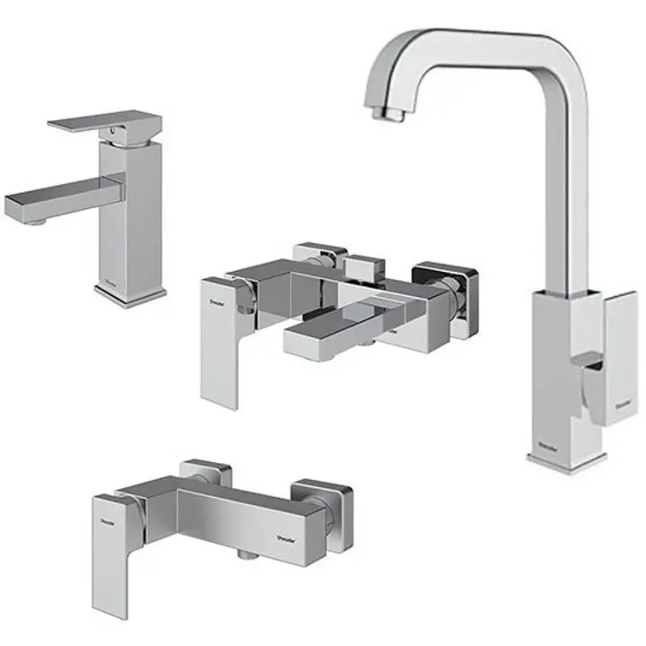 ست شیرآلات شودر مدل اروپا ست شیرآلات شودر مدل اروپا