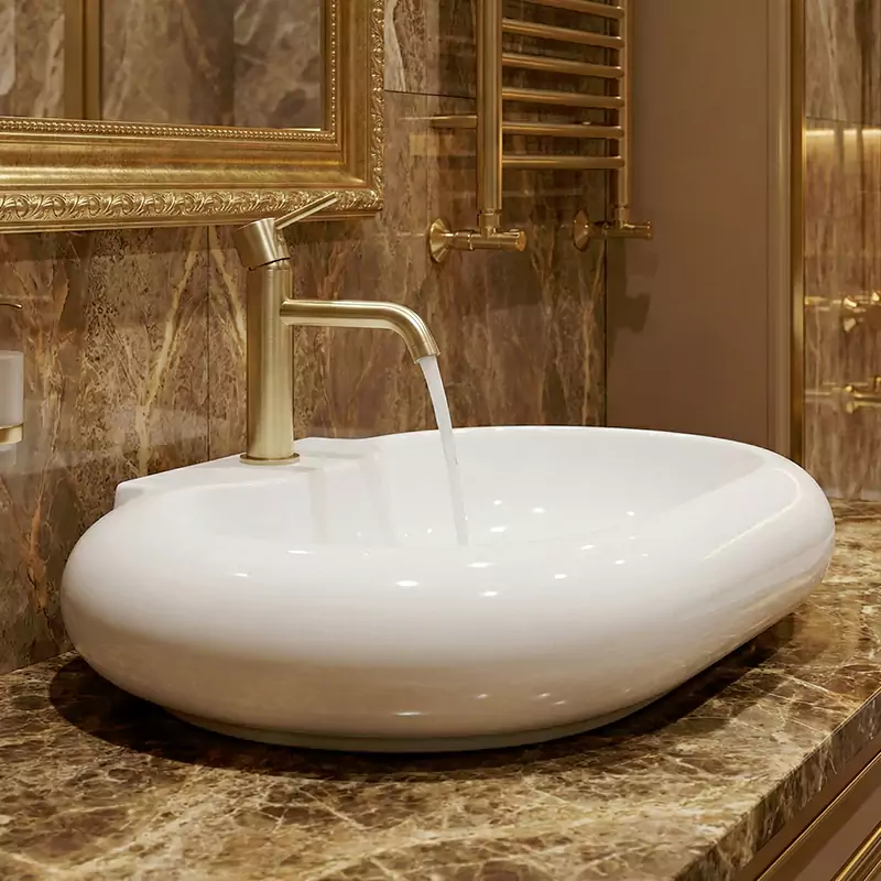 روشویی روسنگی مروارید مدل پارمیدا 60