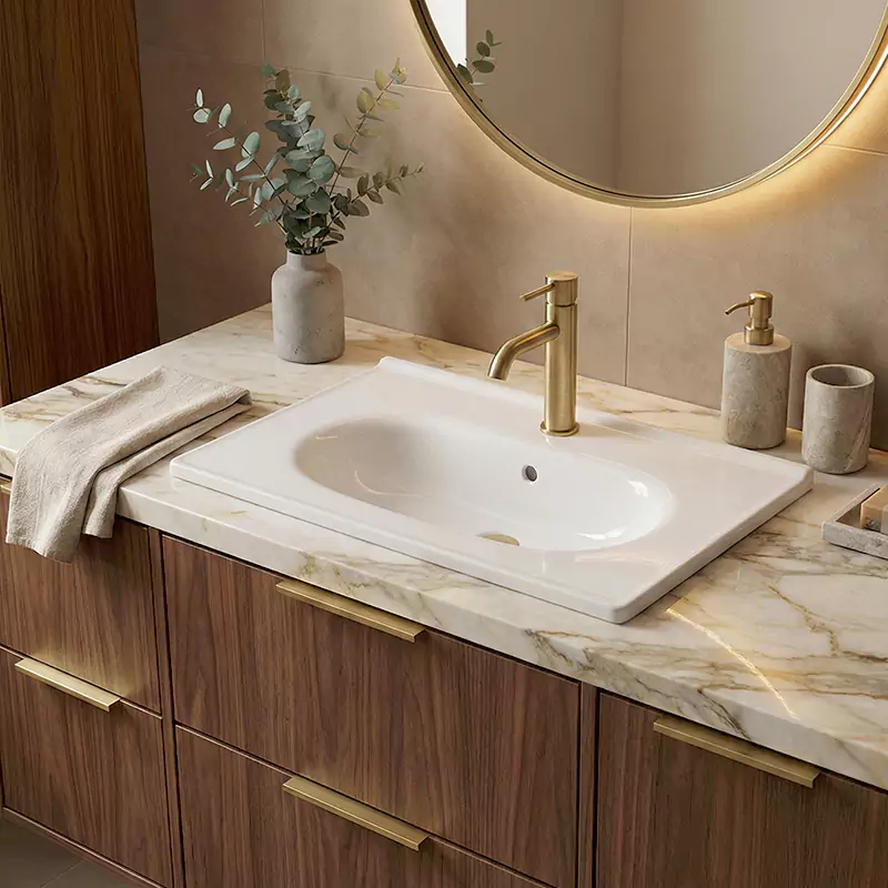 روشویی روکابینتی مروارید مدل دسپینا 80