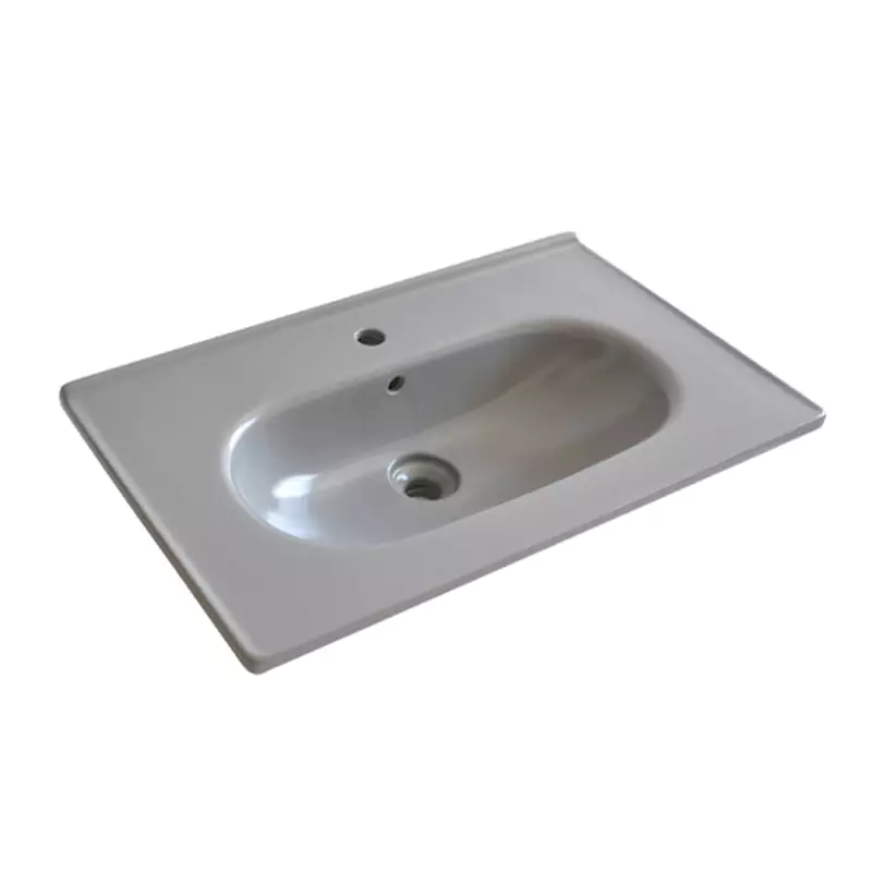 روشویی روکابینتی مروارید مدل دسپینا 80 طوسی مات