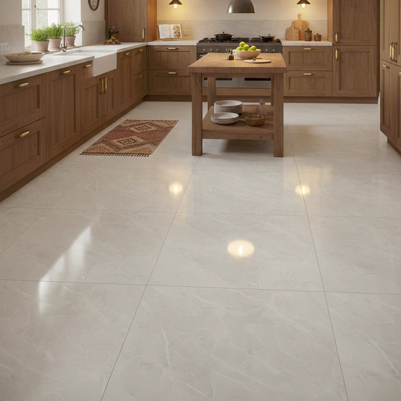 سرامیک الوند طرح کاپری طوسی براق سایز 60*60