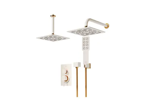 شیر حمام توکار شودر مدل رومر تیپ 3 BRASS