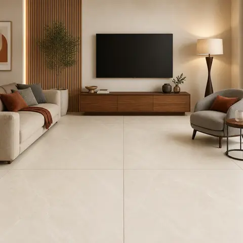 سرامیک سرام نگار طرح کارولینا کرم روشن مات سایز 100*100