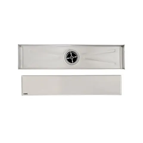 کفشور سرامیک خور استیل KWC مدل آوا تایل 30 سانتی متر