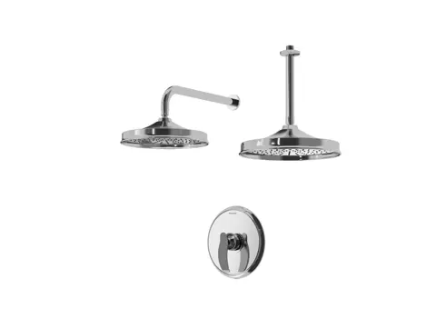 شیر حمام توکار شودر مدل گلوریس تیپ 1 BRASS