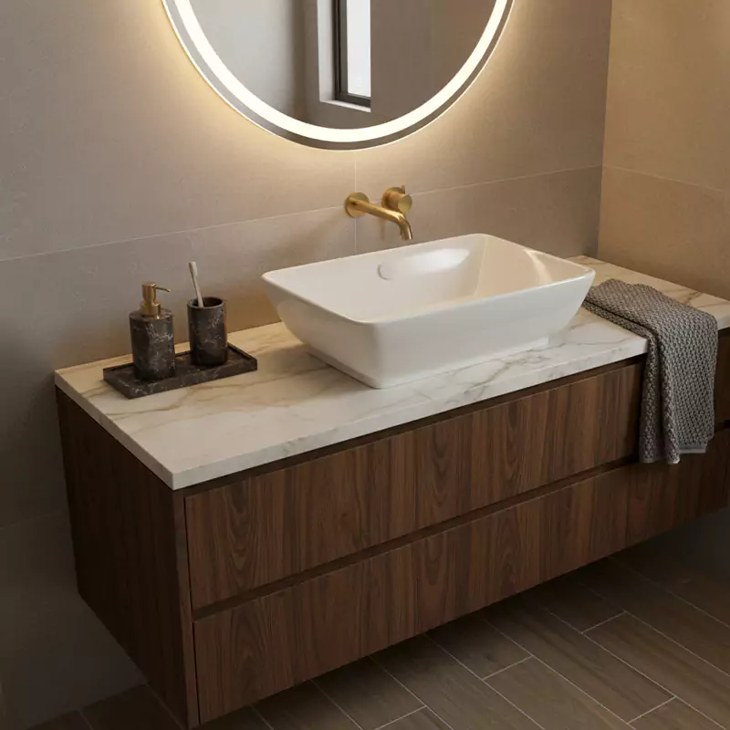 روشویی روسنگی مروارید مدل سیلویا 50